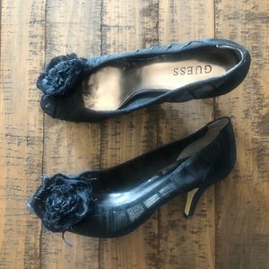 Guess 3 Inch Black Heels